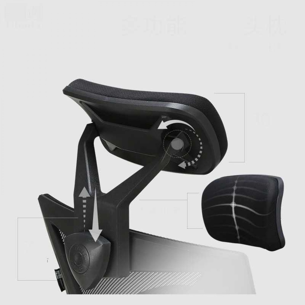 Kursi Kerja Kantor Online Office Chair 155 Degrees Reclining