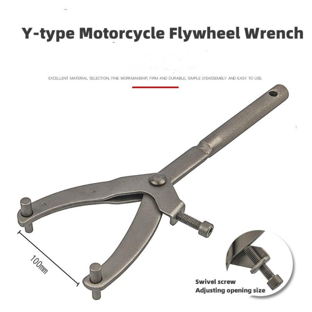 POPULAR Y Flywheel wrench Scooter Moped Motor Mobil Perbaikan Universal Variator Clutch