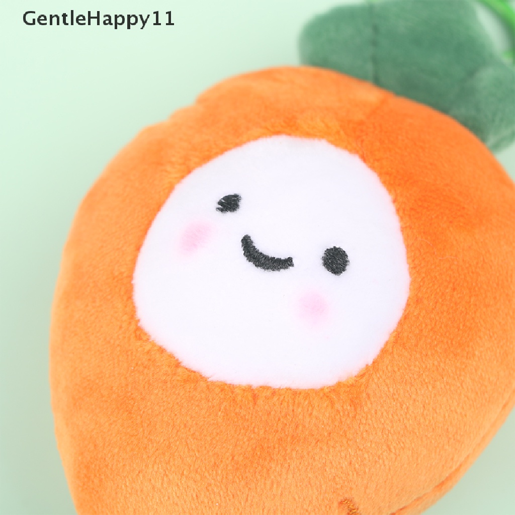 Gentlehappy Kartun Sayur Buah Mewah Gantungan Kunci Boneka Boneka Lembut Keyring Bag Pendant id