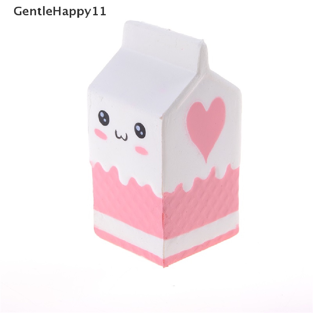 Gentlehappy Hot Sale Fashion Baru Wangi Lucu Mainan Panas Slow Rising Squishy Milk Box id