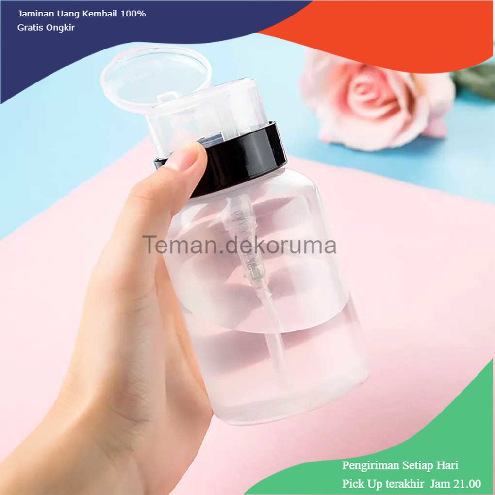 TD - RTG NianLes Botol Travel Size Liquid Bottle Pump 200 ml - MJ-693