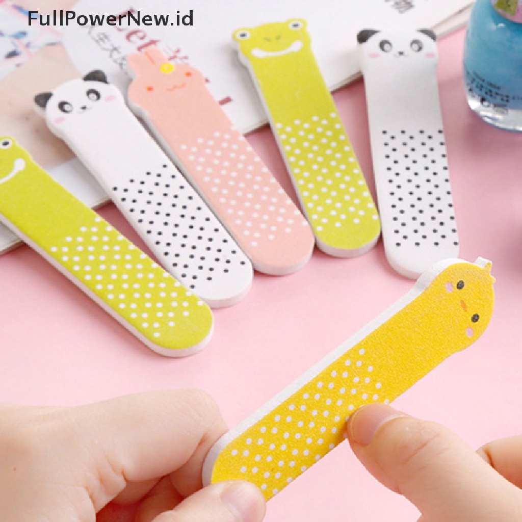 Power 10pcs Kikir Kuku Amplas Grit Buffer File Nails Filer Art Pedicure Manicure Tool ID