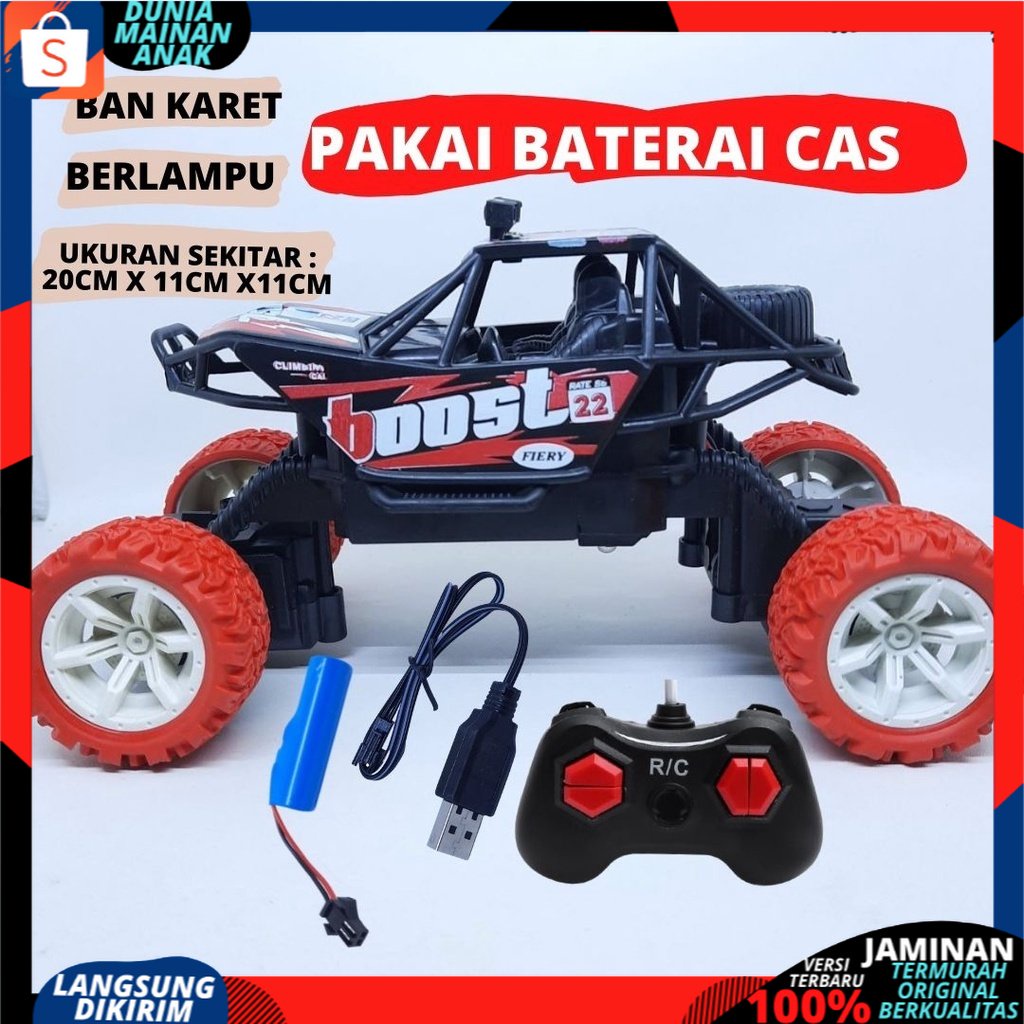 RC Car SUV Mobil Remote Kontrol Jeep Off Road Snake Boost Monster  Baterai Cas Terbaru Mainan Anak Laki Laki