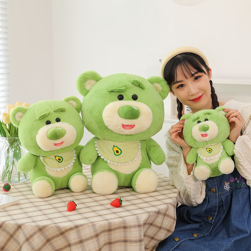 Huggable Avocado Bear Boneka Binatang Wajib Punya Untuk Anak