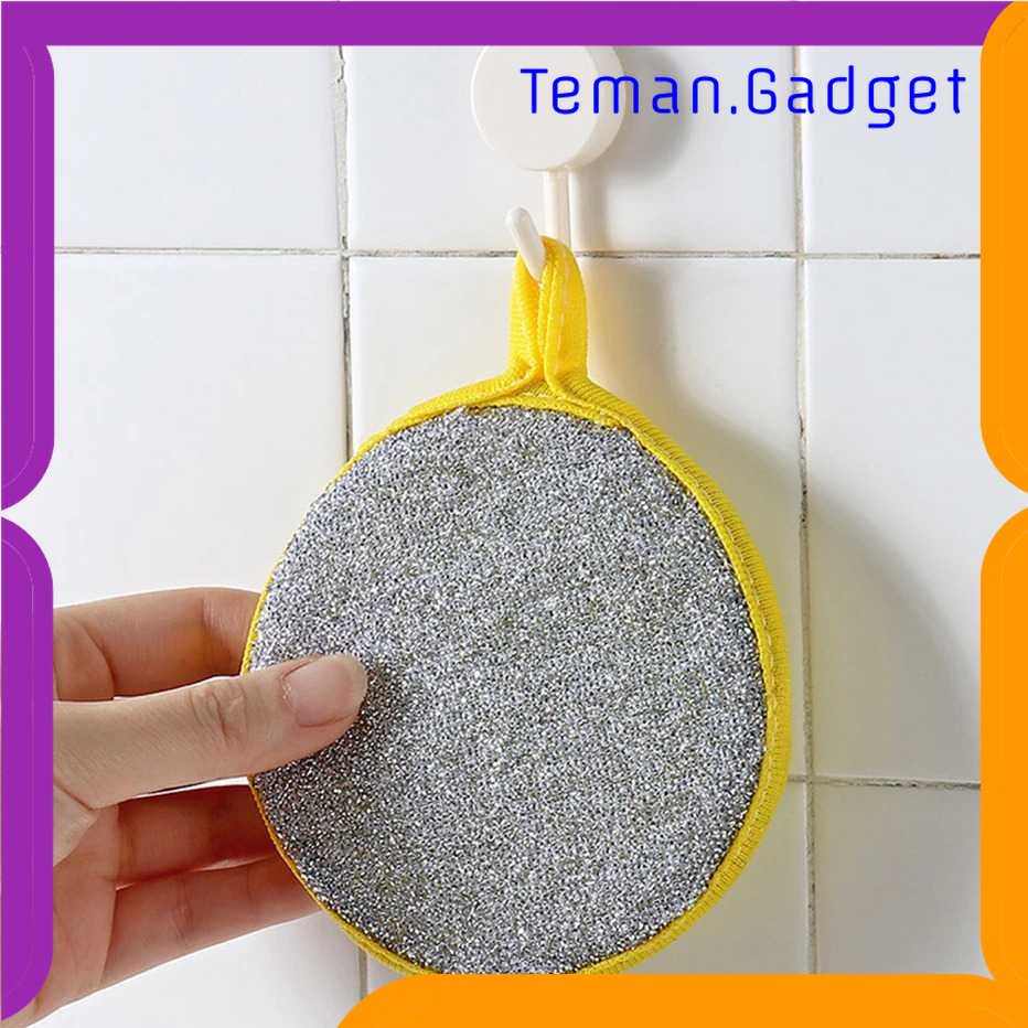 TG - DPR Golden Star Spons Cuci Piring Double Sides Cleaning Sponge 3PCS - XY-0186