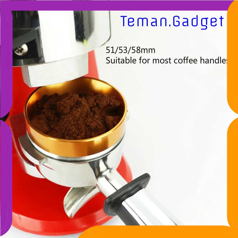 TG - DPR Dalinwell Dosing Powder Ring Magnetic Espresso Tamper Aluminium - YXA045