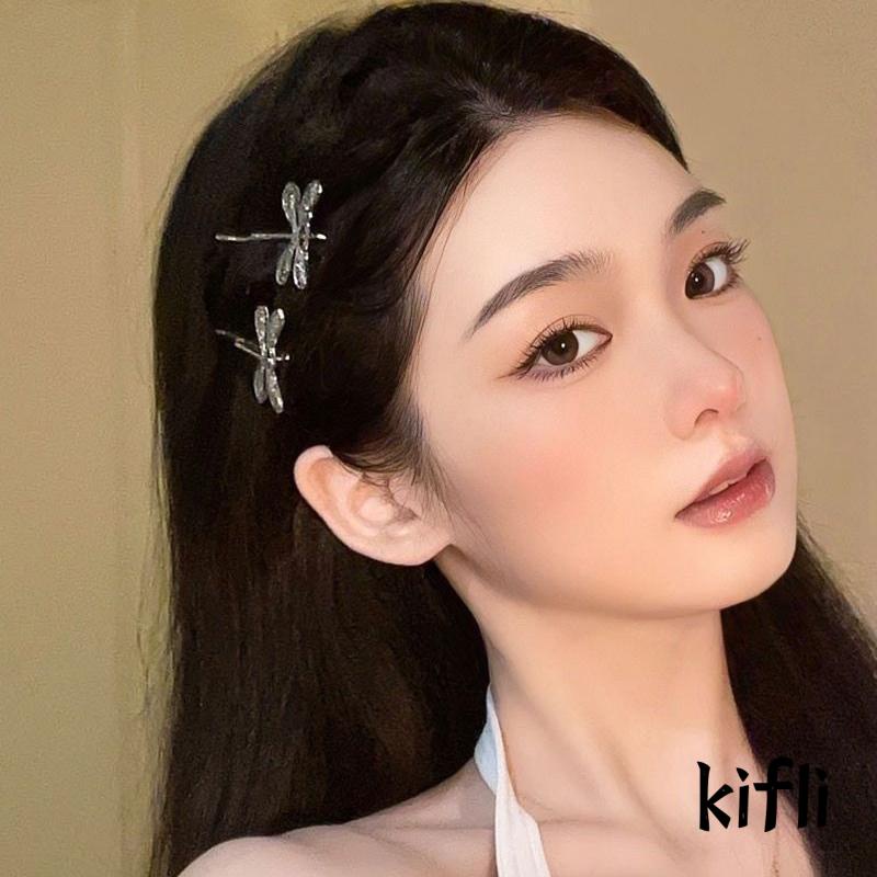 [KD] Messy Beauty Vintage Hairpin Dragonfly Hair Clip Sweet Aksesori Rambut