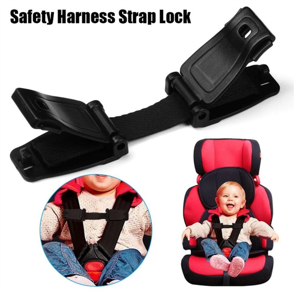 Agustina Anak Gesper Aman Aksesoris Mobil Untuk Anak Klip Harness Dada Untuk Bayi Adjustable Safety Strap Belt Harness Strap Lock