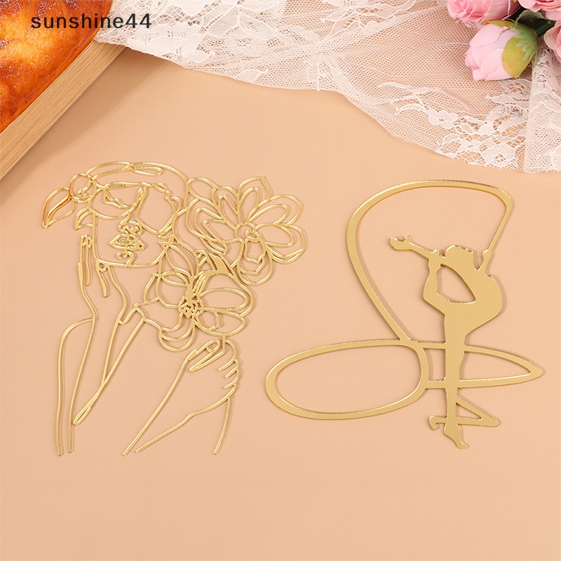 Sunshine Abstrak Garis Sederhana Acrylic Cake Topper Aksesoris Dekorasi Pernikahan Pesta ID