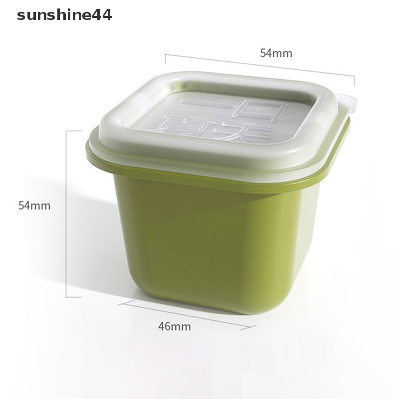 Sunshine Mandiri Es Batu Besar Ice Tray Cetakan Silikon Penyimpanan Rumah Membuat Ice Box ID