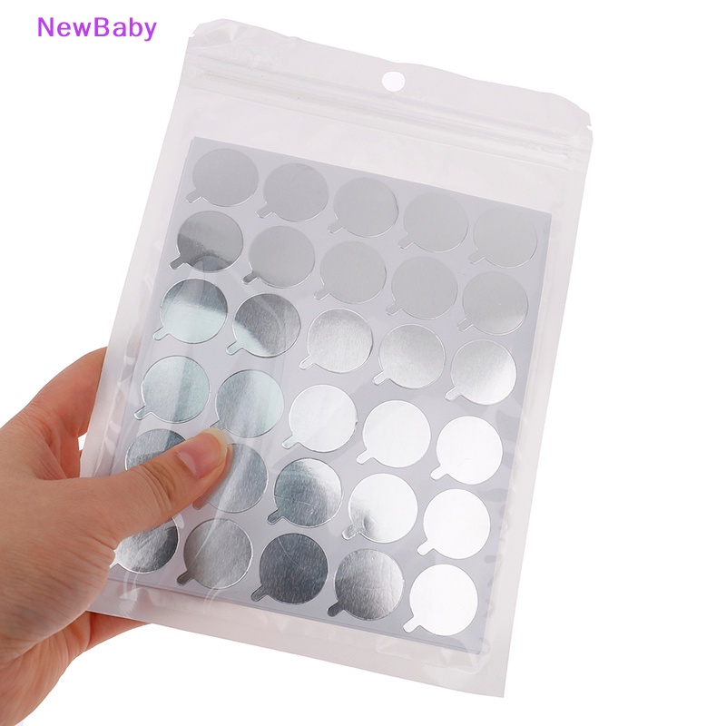 Newbaby 300pcs Disposable Grafting Eyelash Extension Lem Holder Palet Paking Stiker ID