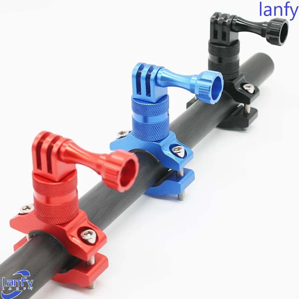 Lanfy Holder Kamera Sepeda Aksesoris Sepeda Phone Mount Cycling Stang Stand Motor Action Camera Mount 360jepit Putar