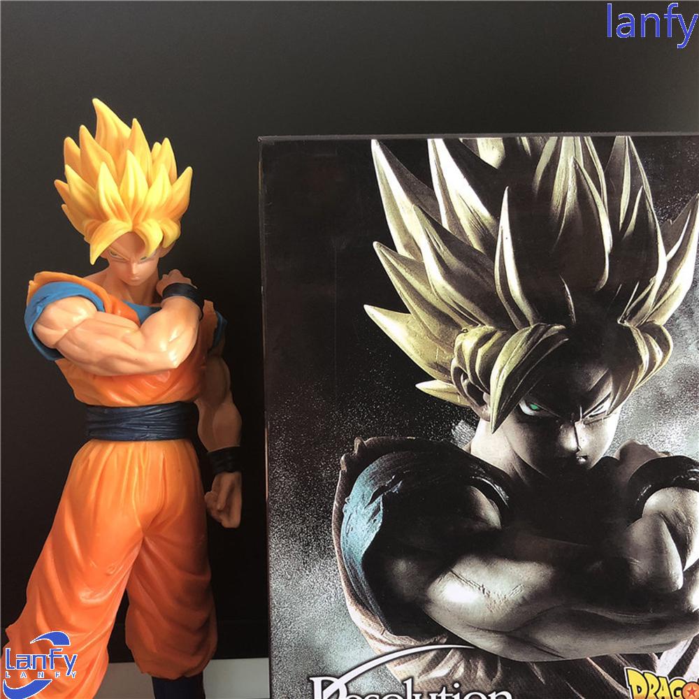 Lanfy Action Figure Dragon Ball Z Super Saiyan Son Gohan Bahan Pvc Ukuran 23cm