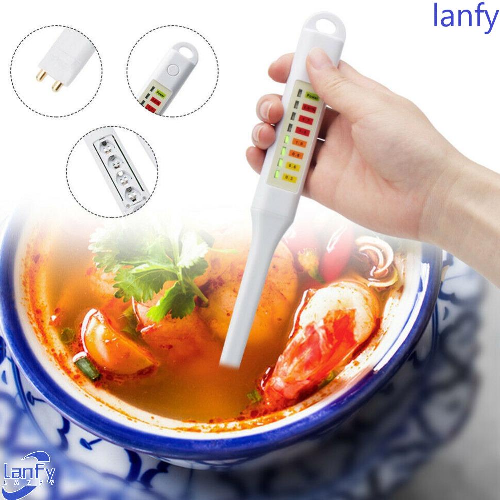 Lanfy Salinity Tester Pen Analisa Alat Ukur Pengukur Salinity Makanan Elektronik Pengukur Garam Salinity Meter Hydrometer Pengukur Konsentrasi Garam