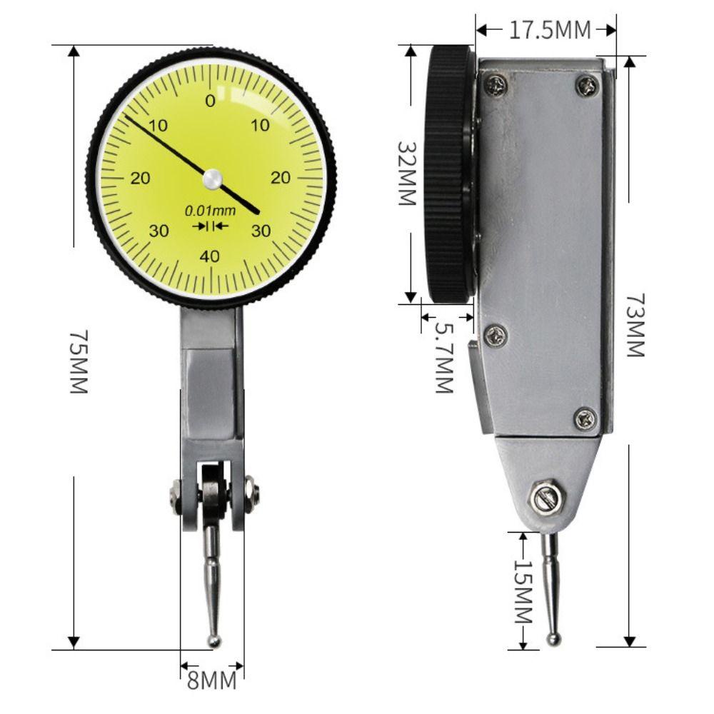 TOP Alat Ukur Presisi Metric Tool Indicator