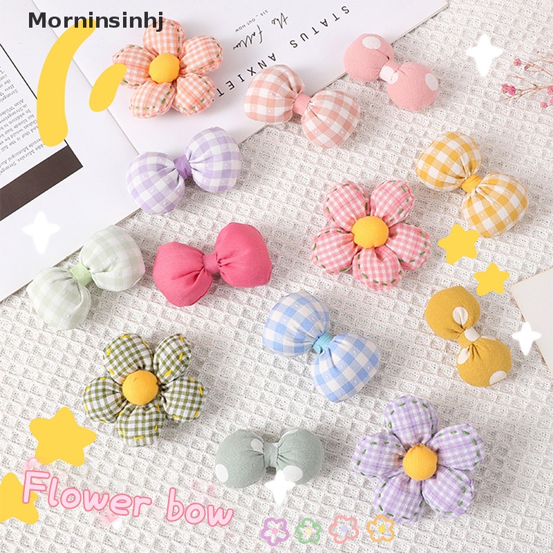 Mornin Bros Bunga Kain Macaron Color Flower Girl Lucu Tas Liontin Kecil Ornamen id