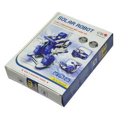 Mainan Anak Laki Rakit DIY Robot Scorpion Tank edukasi Solar Kit 3in1