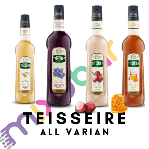 

Teisseire Syrup All Varian 700 ml I Sirup Minuman 2