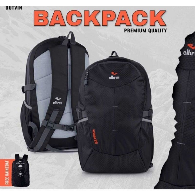 Tas Ransel Outdoor Pria 20 Liter Original Tas Ransel Hiking Adventure Pria BackPack