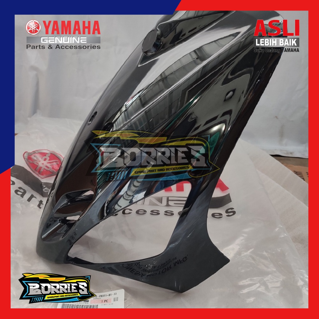Panel Dasi Dada Dek Depan Mio Sporty Old Lama Hitam 5TL-F8311-01-33