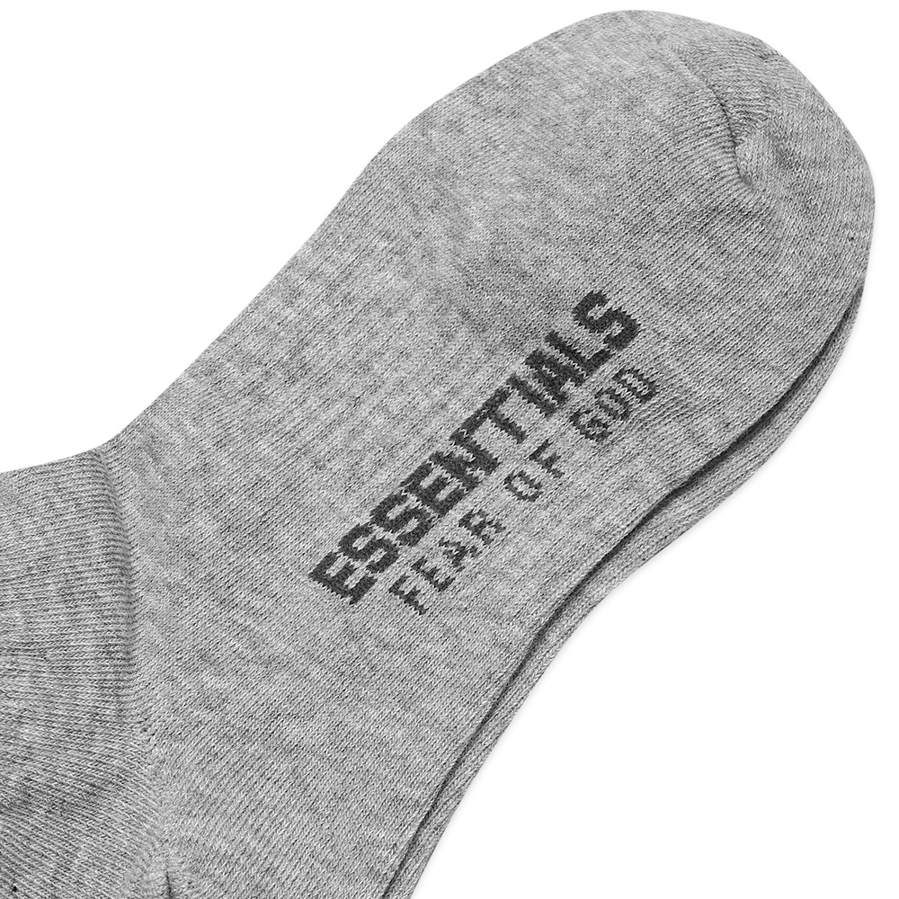 FOG Essentials Text Logo No Show Socks