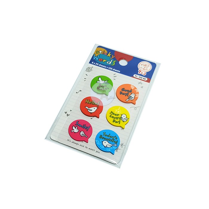 

TOM & JERRY - Sticker Kata Sticker Words TJ SW-60 - Pad