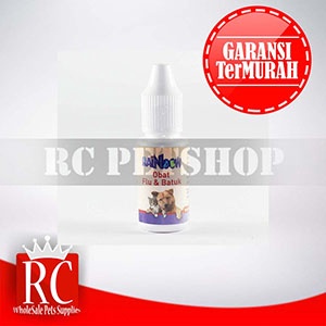 Obat batuk Flu Pilek Kucing Anjing rainbow 8 Ml