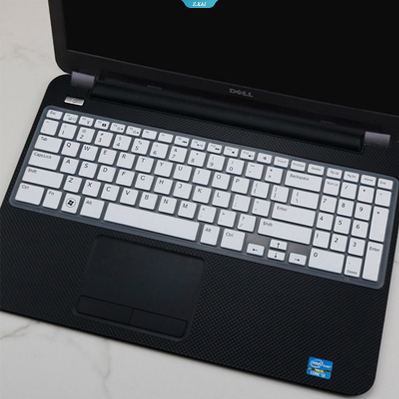 Silikon Tahan Air Dan Debu Pelindung Keyboard Komputer Full Coverage Untuk 15.6inch Dell Inspiron 15R N5110 M511R Lembut Nyaman Slim Film Keyboard Komputer [ZK]