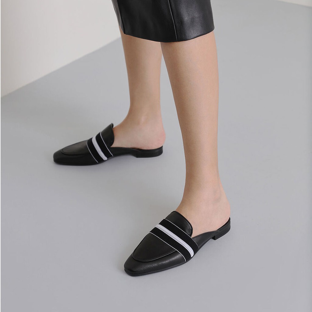 CxK Sepatu Wanita Two tone Slip on Mules