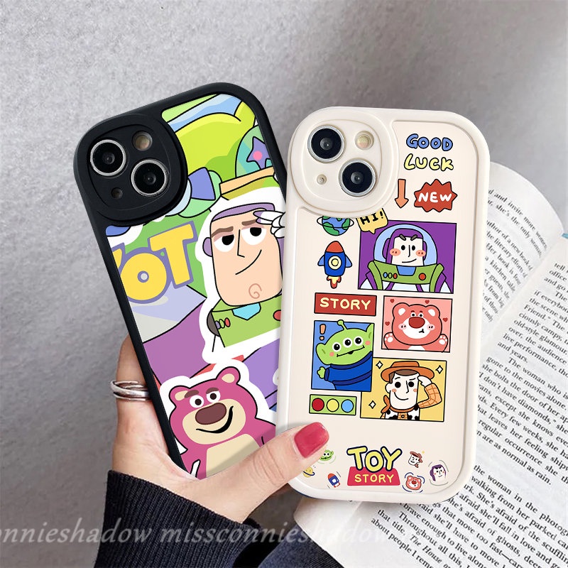 Casing Toy Story Lucu Untuk Infinix Hot11 10T 10s 11s 10 9 Play Hot 10 Lite 10T 10s 11 11s Smart6 5 Note8 Kartun Permen Lovely Manyo Shockproof Soft Case