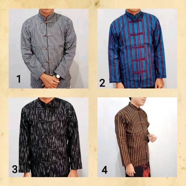 Lurik Surjan lurik model koko tshirt jawa