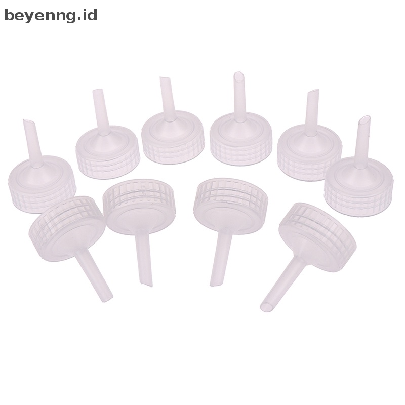 Beyen 10pcs Aquarium Air Asin Udang Topi Mesin Tetas Artemia Hatcher Regulator Valve Kit ID