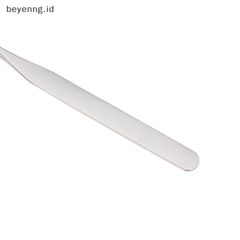 Beyen Spatula Toner Makeup Kepala Ganda Bahan Stainless Steel Dengan Stik Pencampur Tas PU ID