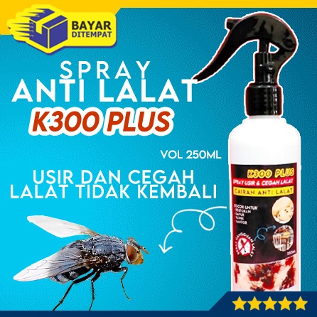 K300 PLUS Spray Sprai Ampuh Pengusir Usir Lalat Super 250ml