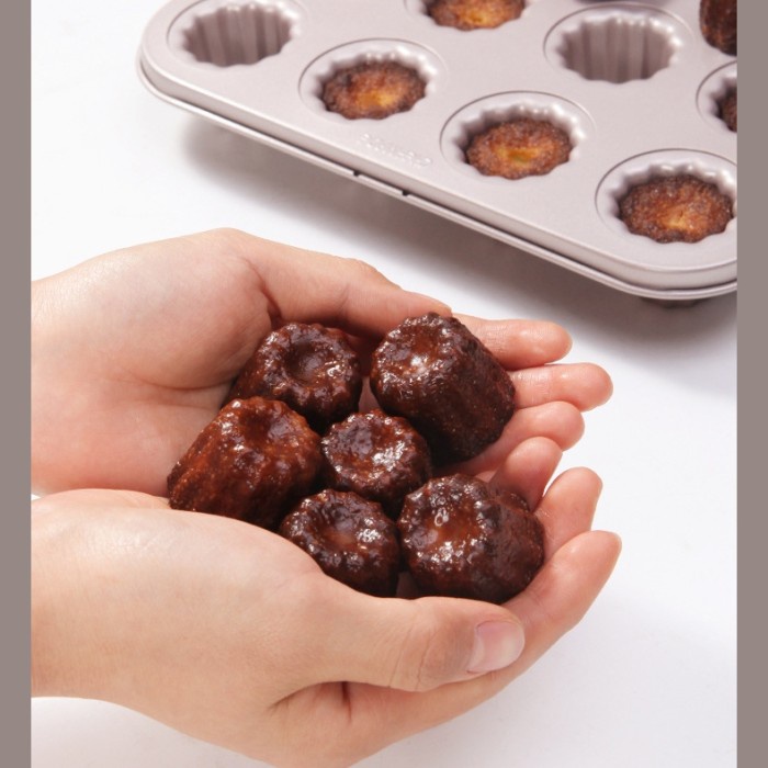 WK9952 Chefmade MINI Canele 20cups - loyang cannele 32.7x25.9x3.6cm/ loyang kue