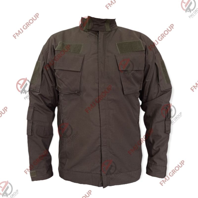 Jaket Tactical Outdoor / Jaket Amry / Jaket Militer / Jaket Lapangan Ripstop Hijau Olive