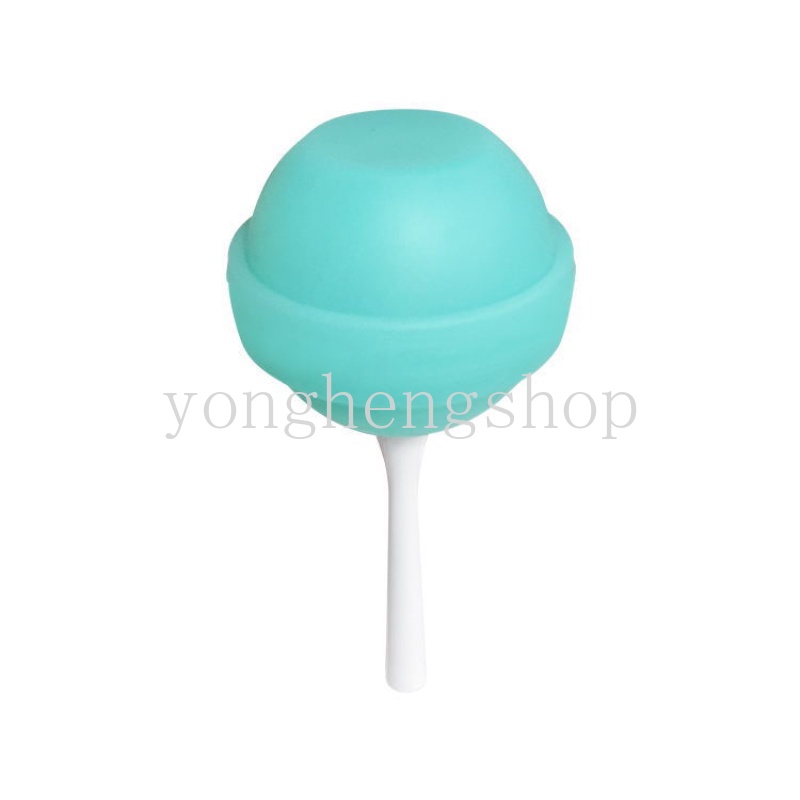 Silikon Lolipop Berbentuk Es Loli Cetakan Dengan Tongkat DIY Buatan Sendiri Es Krim Popsicle Cetakan Anak-Anak Mendukung Es Pop Maker Es Cetakan Dapur Gadget