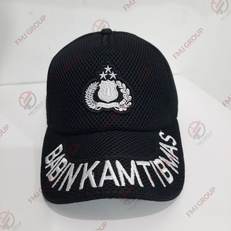 Topi BABINKAMTIBMAS / Topi Jaring BABINKAMTIBMAS BABINMAS