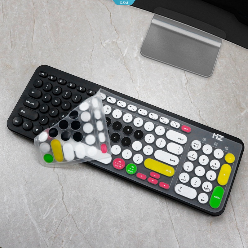 Cover Keyboard TPU Tahan Air Dan Debu Tersedia Untuk Komputer Model Logitech 15.6 Inch K780 K780 Film Pelindung Kulit Dan Debu Kualitas Tinggi Untuk Laptop [ZK]