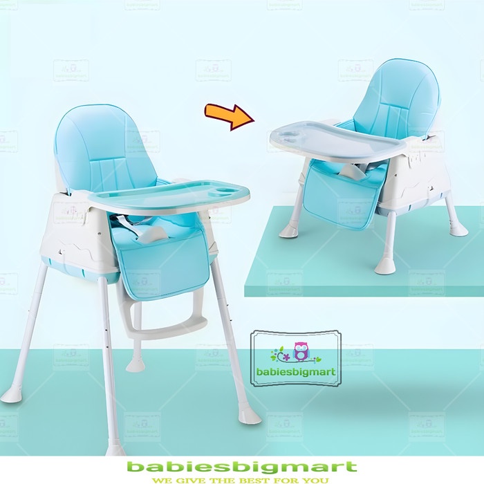 V BABY Kursi Makan G01 High Chair Bayi Baby Chair 6 IN 1 Booster Seat Ada Roda Multifungsi