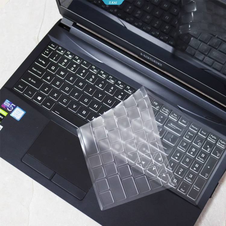 Keyboard Laptop Tahan Air Kualitas Tinggi TPU Film Pelindung Shenzhou 15.6 Inch A7 X1 A5 X1 G7 GD G5 GD MD KD Keyboard Silikon Cover Pelindung Film Tahan Debu [ZK]