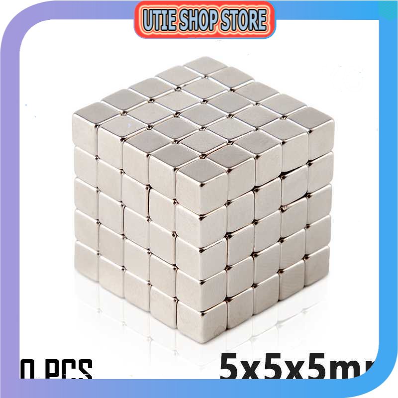 

UTIE STORE - Taffware Strong Neodymium Magnet NdFeB N35 5x5x5mm - F001699
