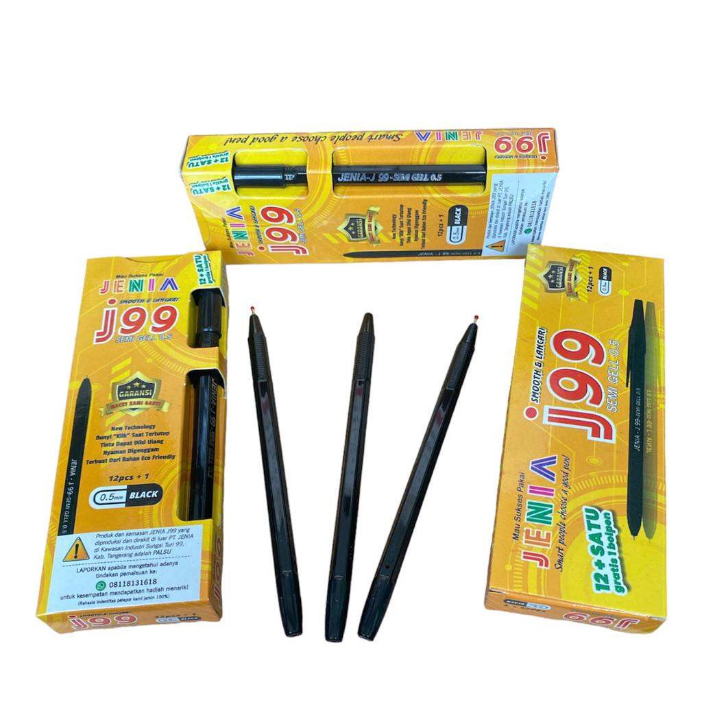 

Pulpen Semi Gel J99 || bolpoint murah isi 13 || Bolpoint Murah 2