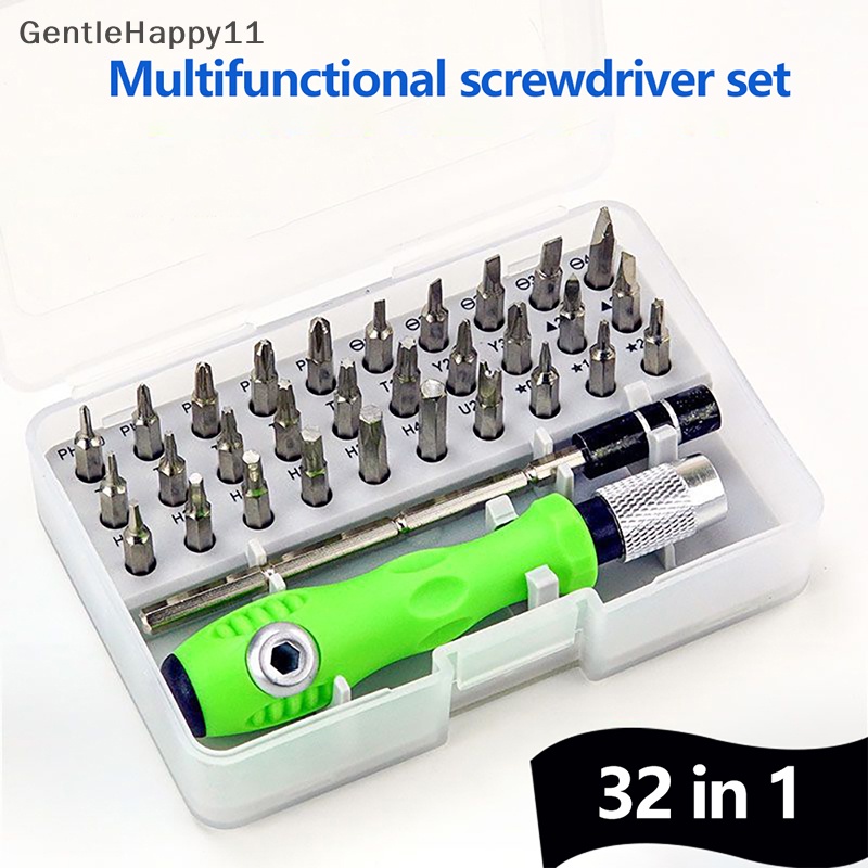 Gentlehappy Creative 32in1 Screwdriver Set Presisi Mata Obeng Magnet Mini Kit id