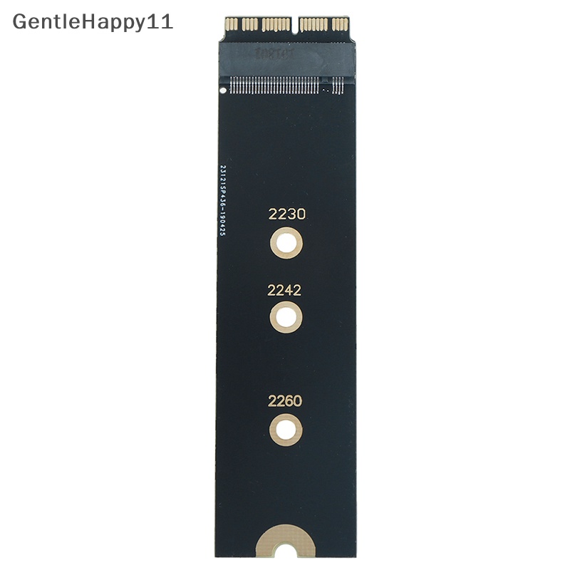 Gentlehappy NVMe PCIe M.2 NGFF SSD converter adapter card Untuk 20132014 2015 macbook air pro id