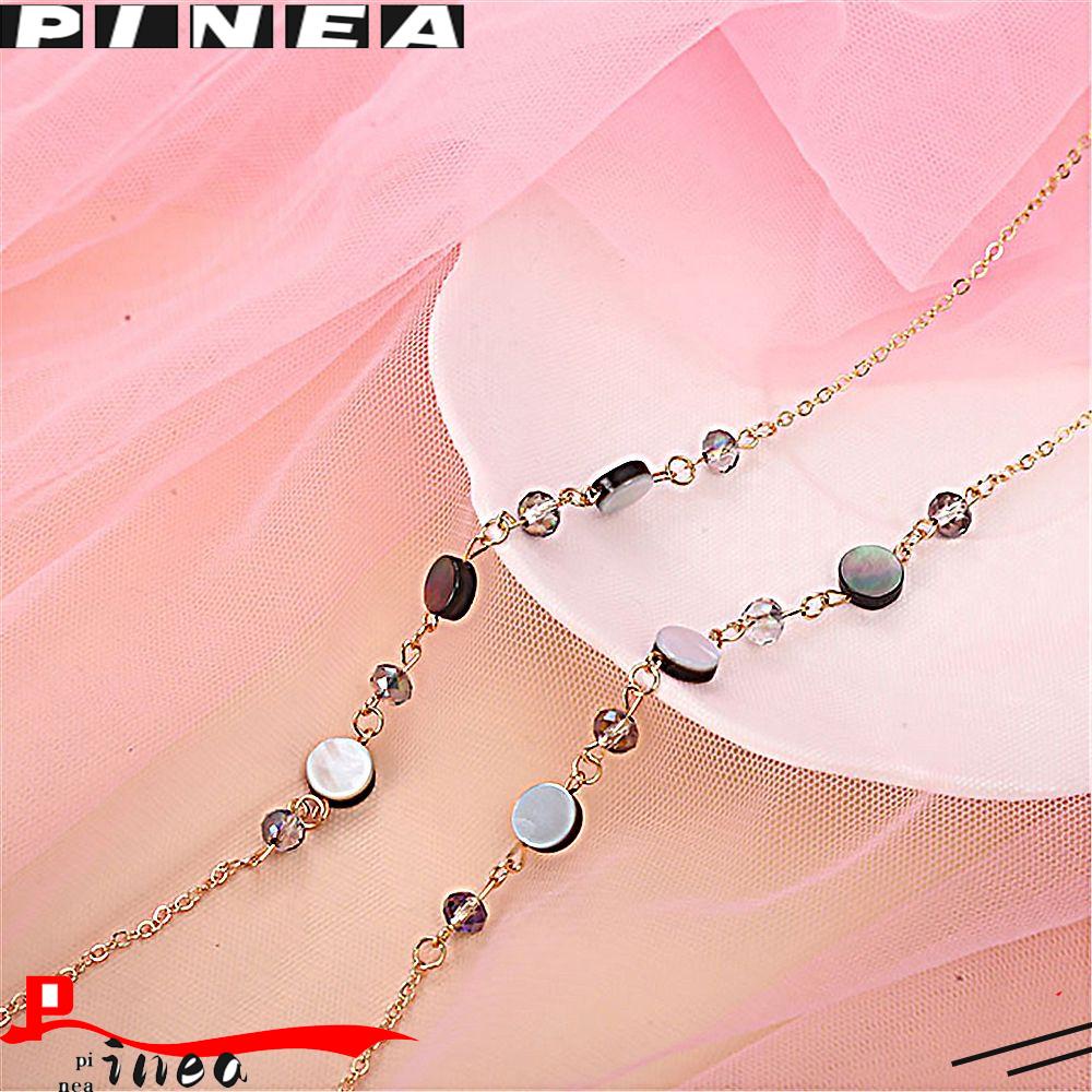 Nanas Rantai Kacamata Permata Untuk Wanita Perempuan Kristal Sunglasses Lanyards