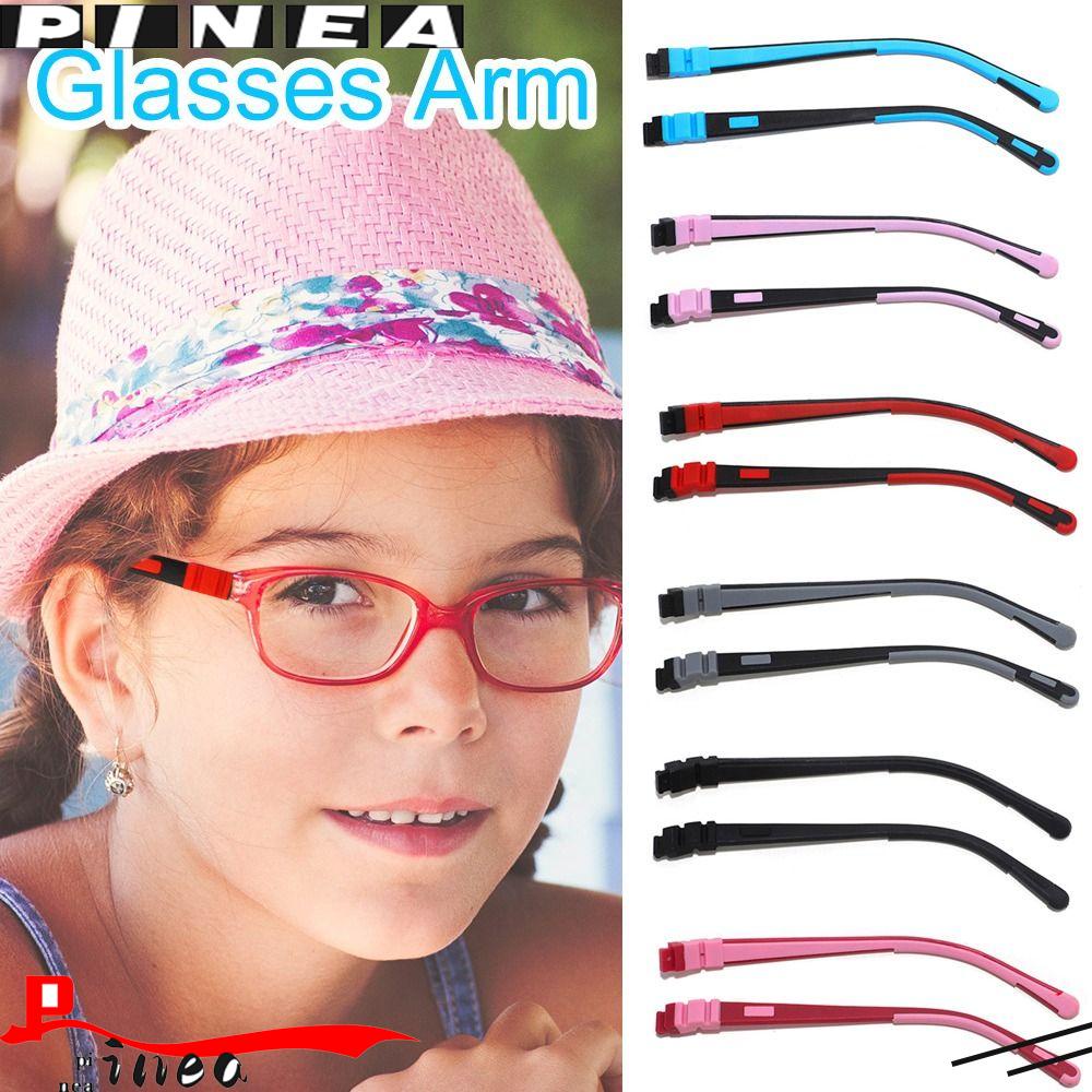 Nanas Kacamata Lengan Multi-Warna Snap-on Anak Aksesoris Kacamata