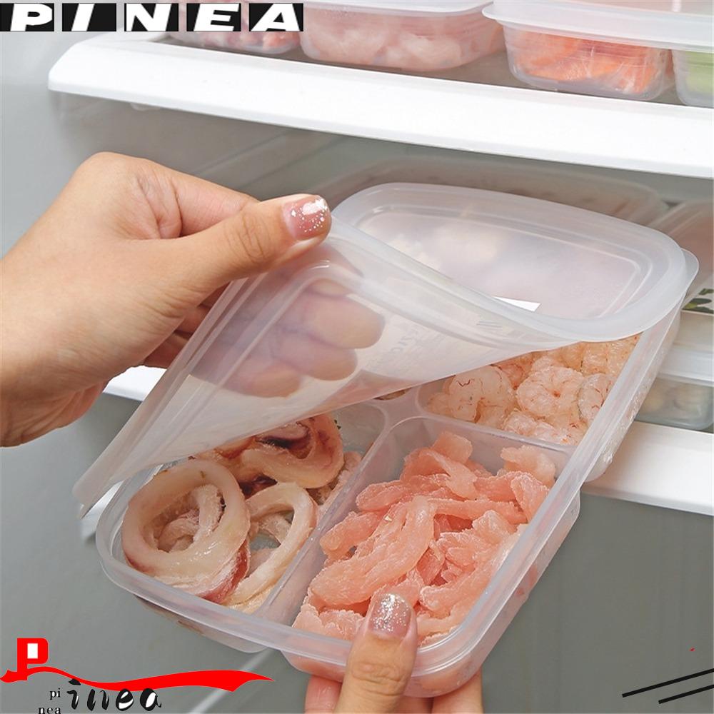 Kotak Penyimpanan Food Preparation Nanas Portable Crisper Sayuran Buah Buahan Kotak Piring Kulkas Freezer Organizer