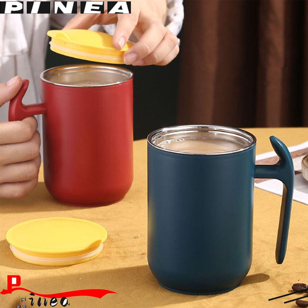 Mug Kopi Nanas Portable Stainless Steel Double Wall Kapasitas Besar Cangkir Traveling