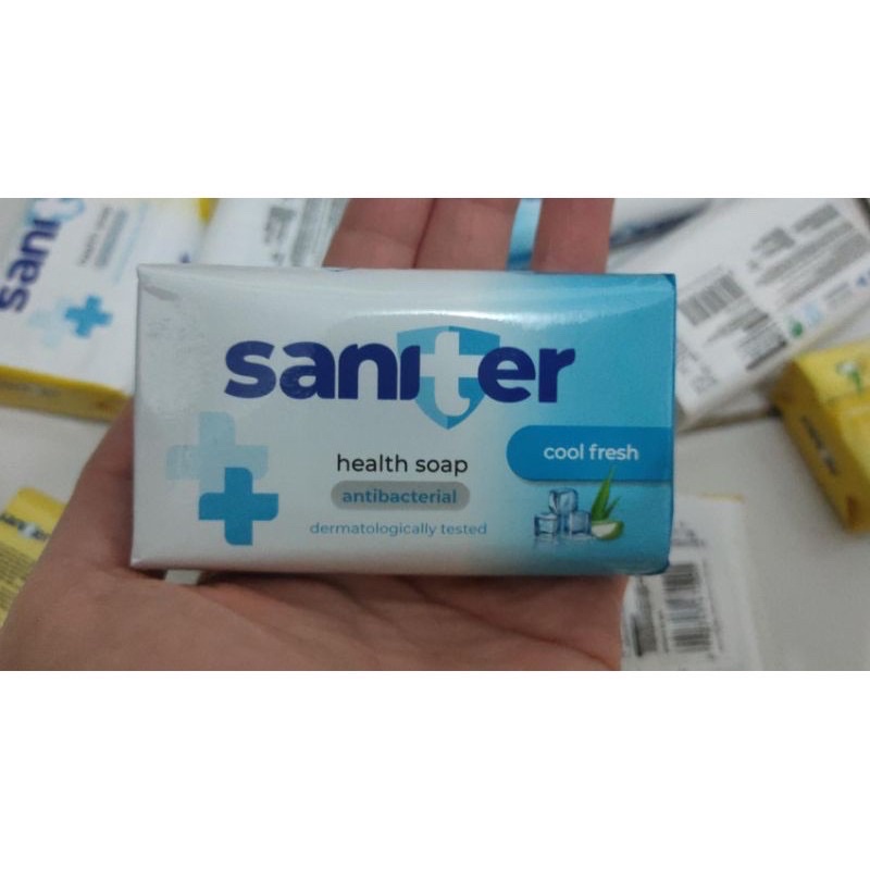 Saniter Health Soap Antibacterial 105gr Bar Soap Sabun Batang - 1pcs